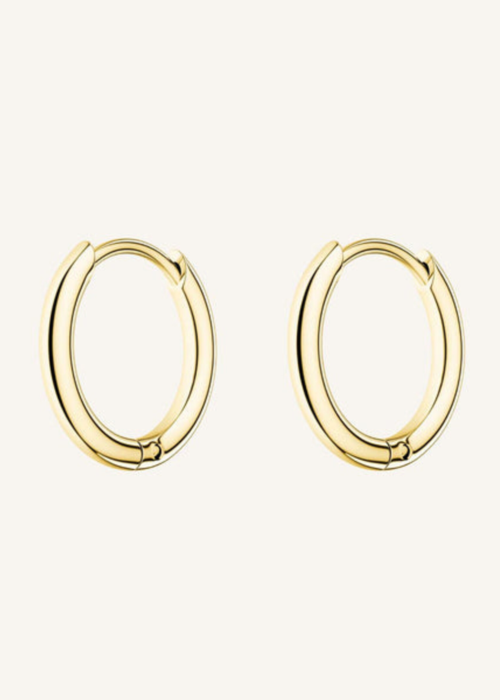 Rosefield small hoops gold