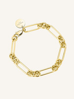 Rosefield bold chain bracelet gold