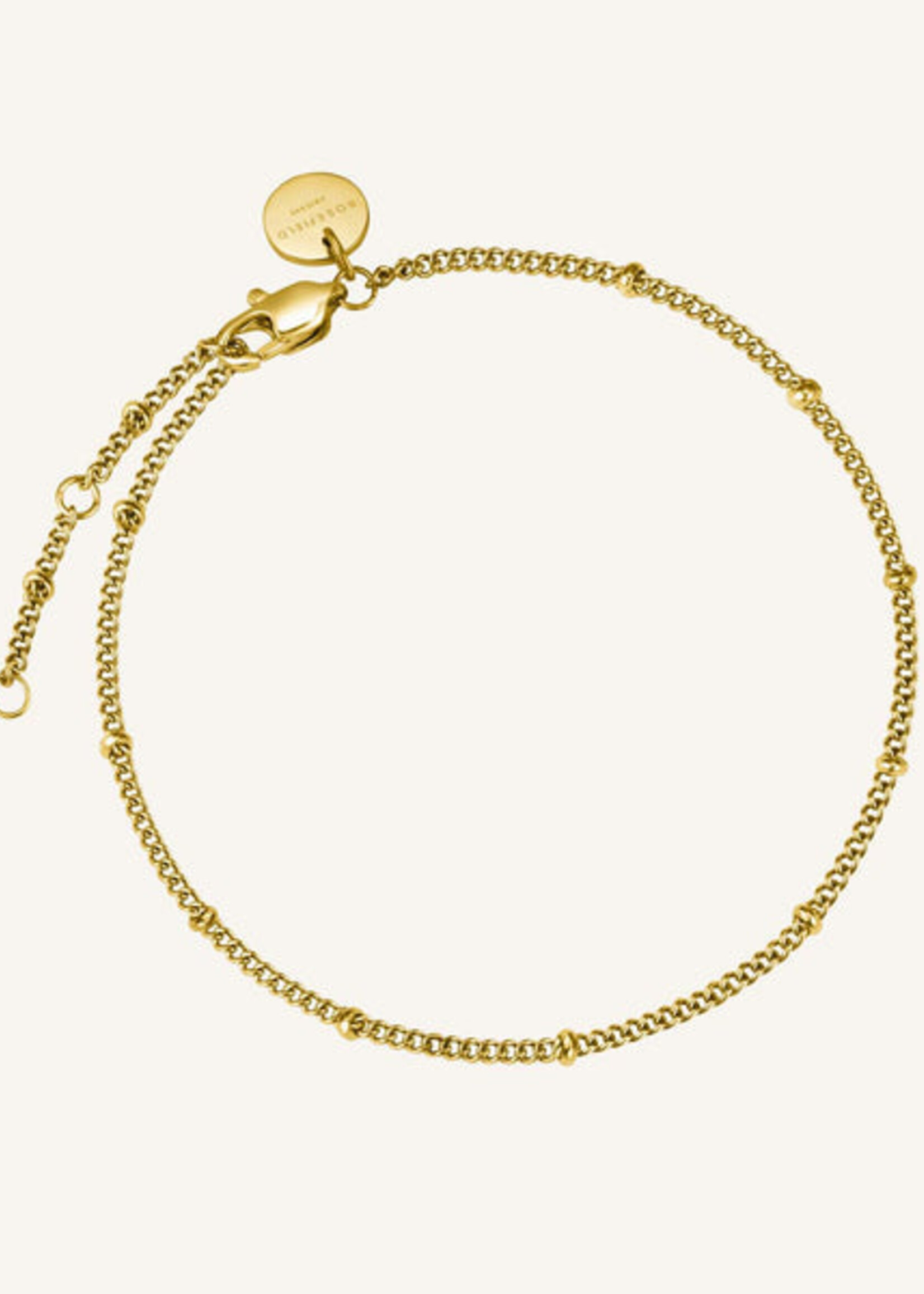 Rosefield dotted bracelet gold