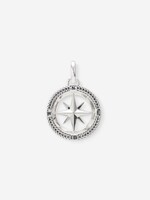 Buddha to Buddha 925 Sterling Zilveren  679 - Barbara Compass Pendant Silver