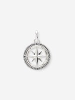 Buddha to Buddha 925 Sterling Zilveren  679 - Barbara Compass Pendant Silver