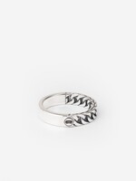 Buddha to Buddha 925 Sterling Zilveren 338 - Esther Small Dual Ring