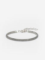 Buddha to Buddha 925 Sterling Zilveren 912 Stacking Bracelet Ellen Silver