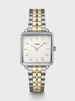 Cluse La Tétragone Watch Steel Coconut Milk, Bicolor