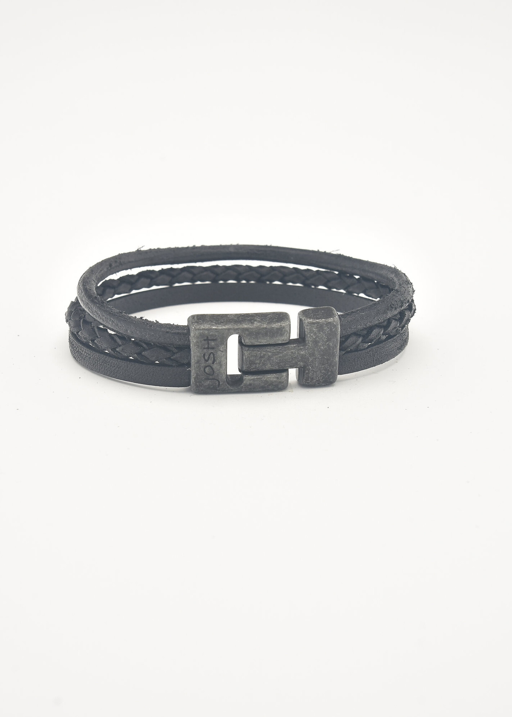 Josh Armband Heren Vintage Black 25020 vb