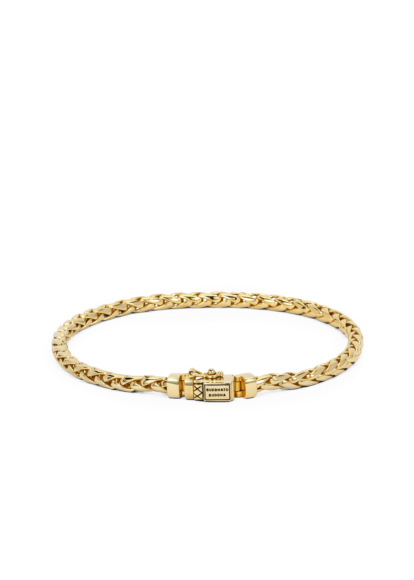 Buddha to Buddha 925 Sterling Zilveren J015GV - George Mini Bracelet Gold Vermeil