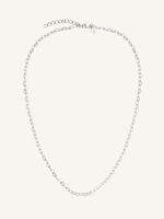 Rosefield Heart Chain Necklace Silver
