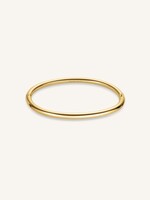 Rosefield Plain Bangle Gold