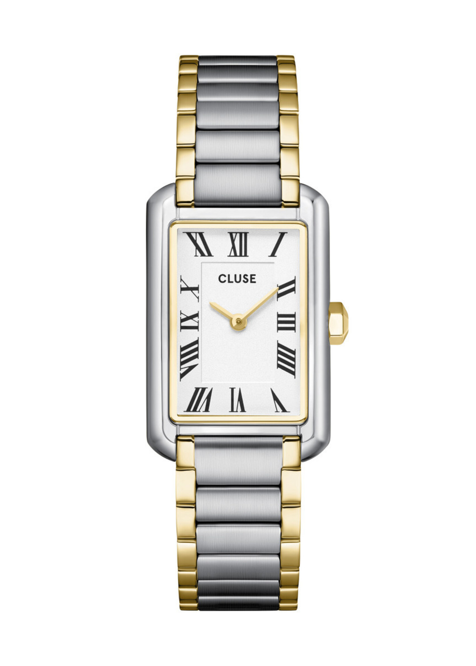 Cluse Belisenna Watch Steel, White, Bicolour