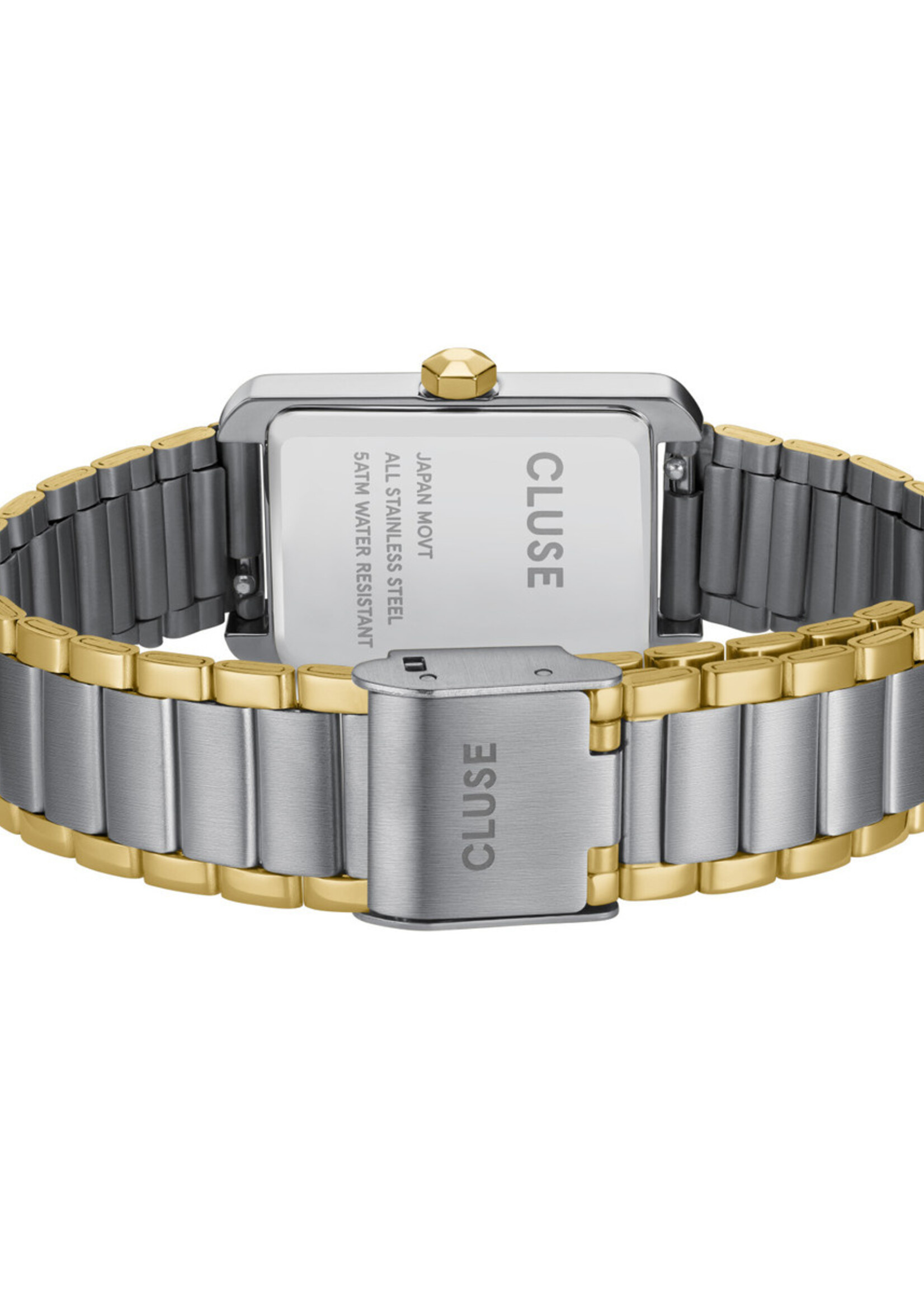 Cluse Belisenna Watch Steel, White, Bicolour