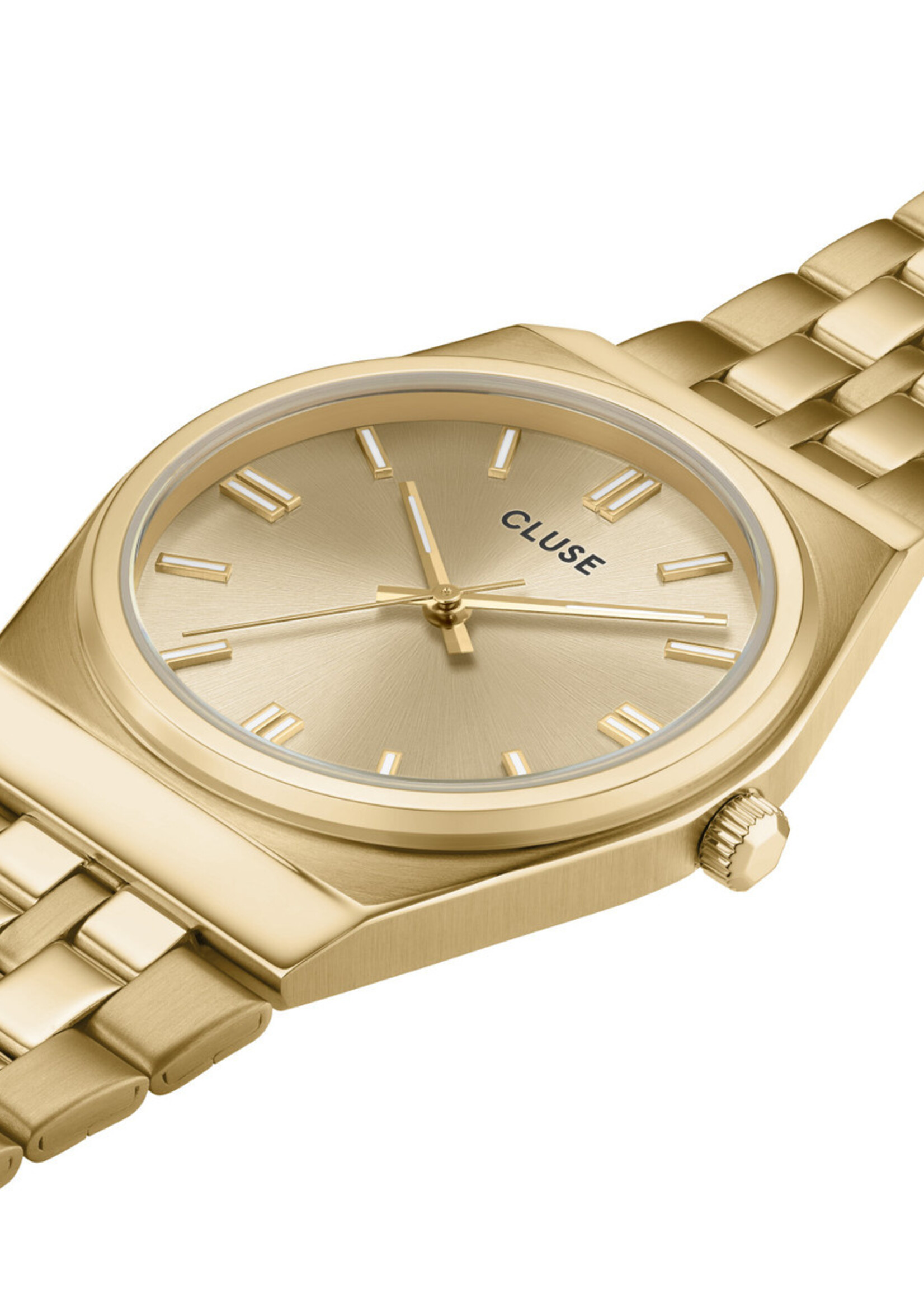 Cluse Retro 70s Watch Steel, Full Gold Colour