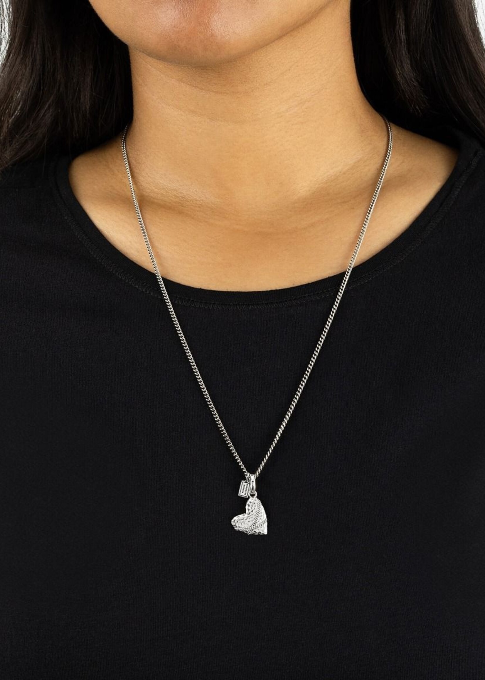 Buddha to Buddha 925 Sterling Zilveren 915 - Heart Pendant