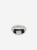 Buddha to Buddha 925 Sterling Zilveren 172 - Katja Xs Black Onyx Ring