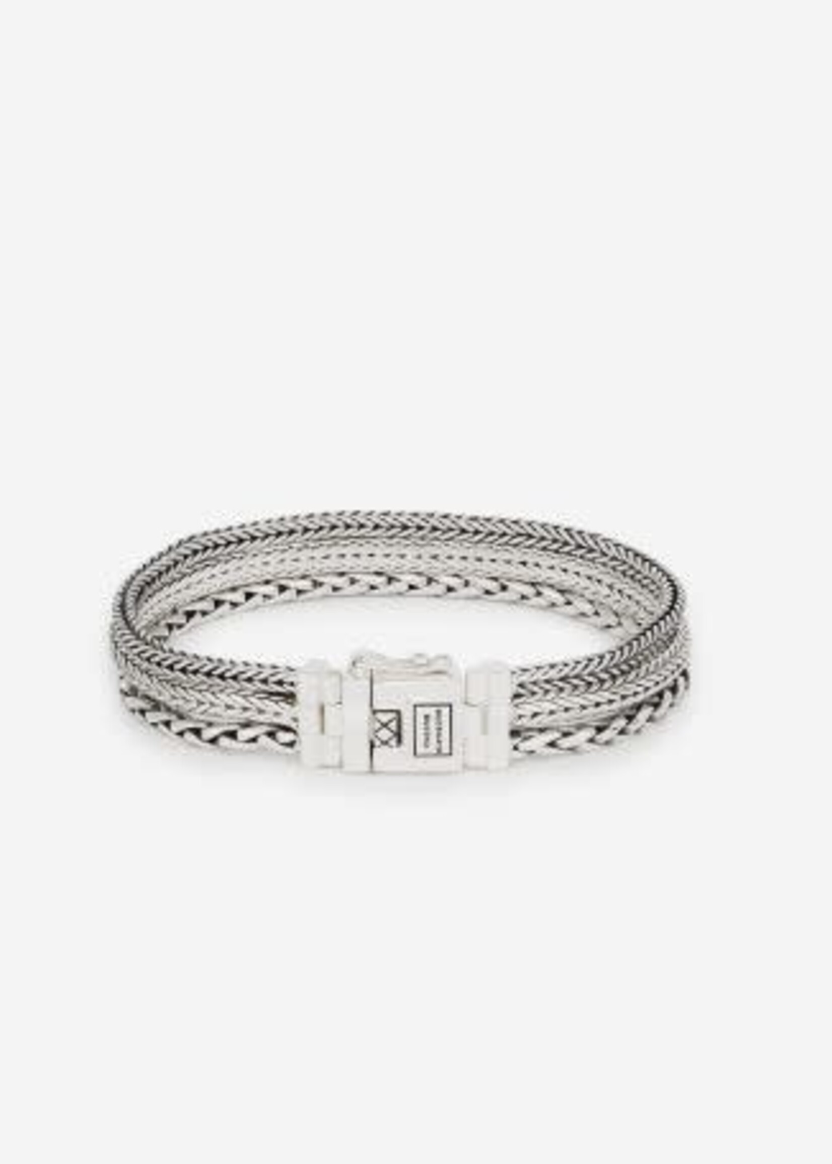 Buddha to Buddha 925 Sterling Zilveren J104 - Triple Mini Bracelet Silver