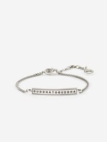 Buddha to Buddha 925 Sterling Zilveren 901 Essential Logo Anklet Silver
