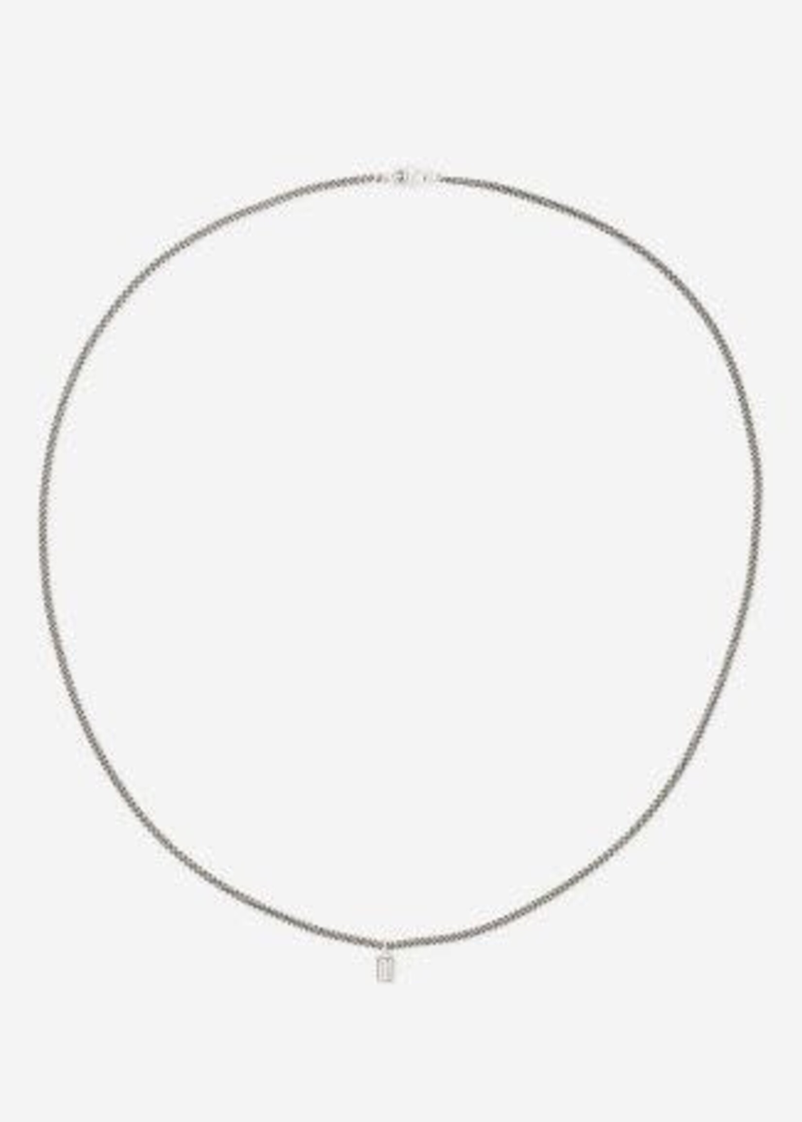 Buddha to Buddha 925 Sterling Zilveren 651 - Essential Necklace XS Silver 60cm