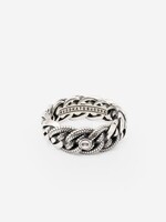 Buddha to Buddha 925 Sterling Zilveren 600 - Nathalie Small Texture Ring