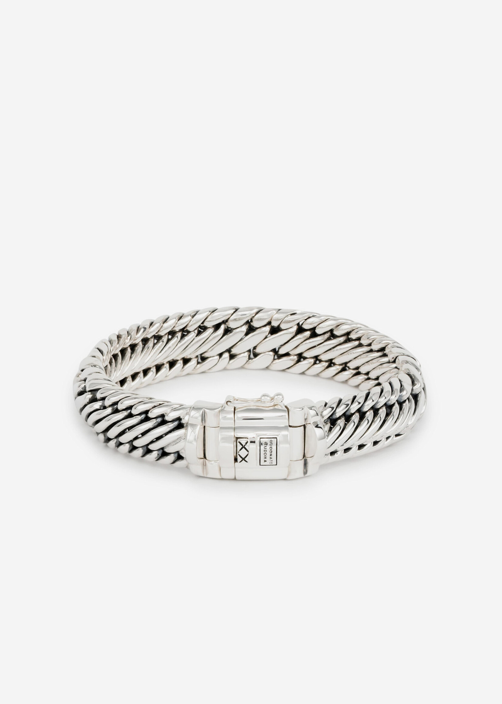 Buddha to Buddha 925 Sterling Zilveren 262 - Edwin/Ben Small Bracelet Silver F - 21cm