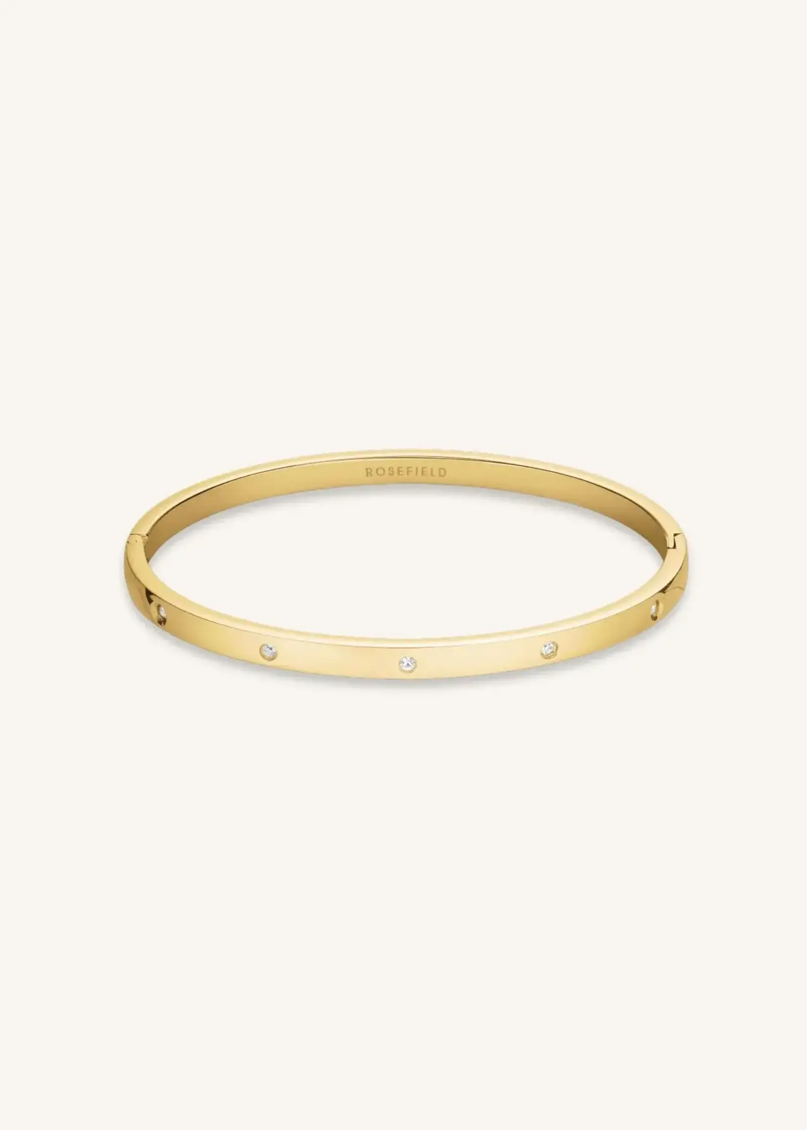 Rosefield Crystal Bangle Gold