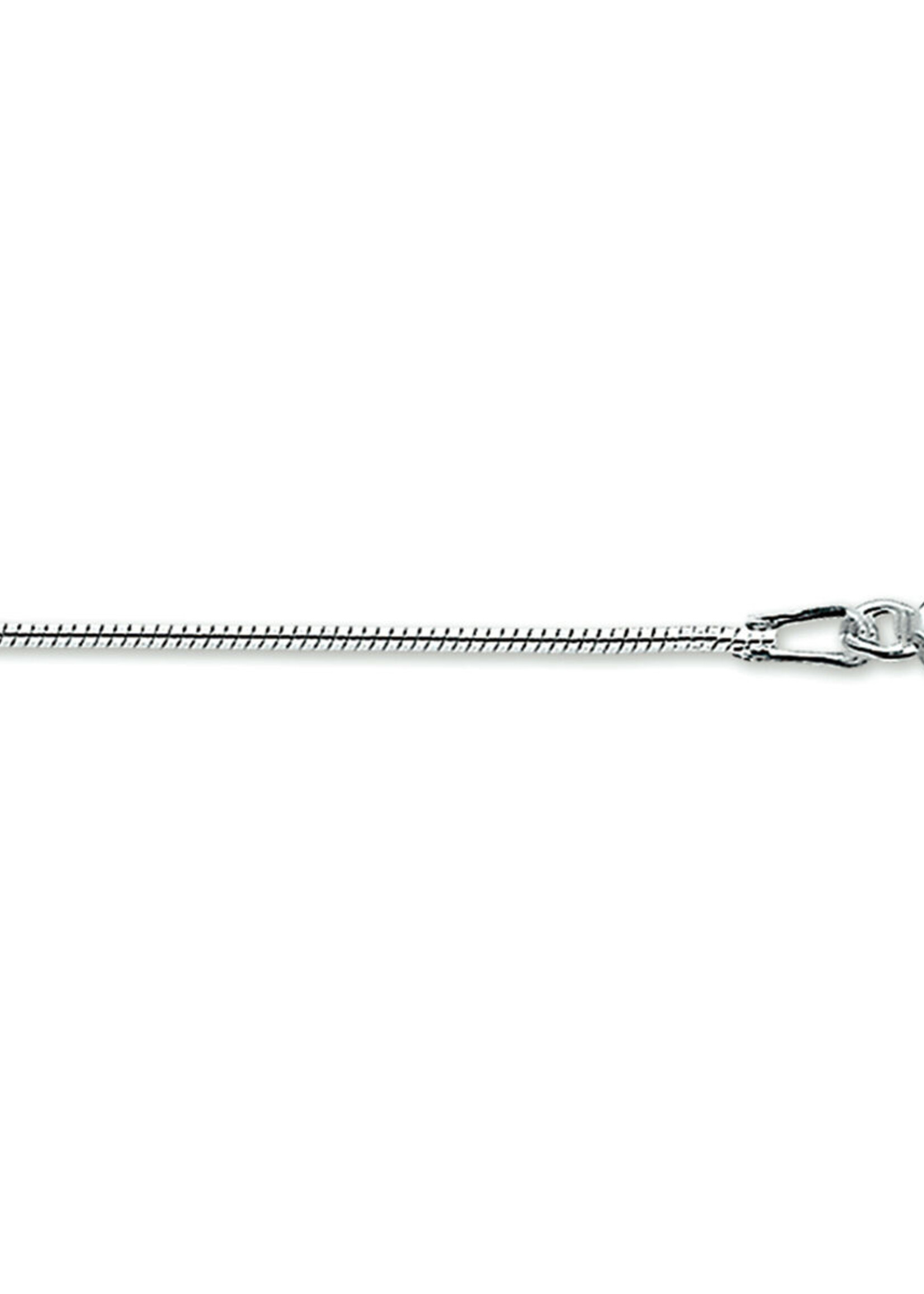 Collier slang rond 1,2 mm 50 cm