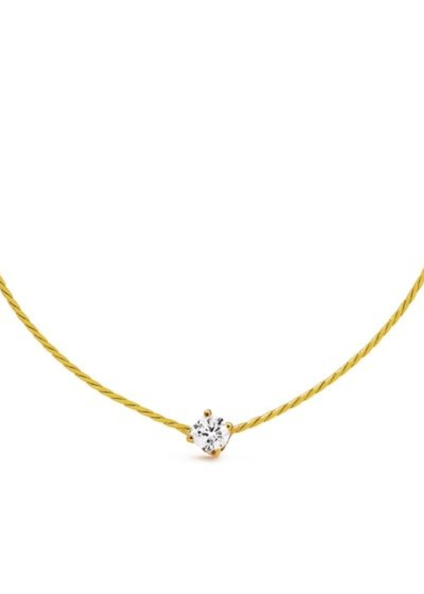 Karma Necklace MILLE Single Zirconia