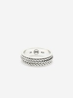 Buddha to Buddha 925 Sterling Zilveren 204 - Spinning Ring Nurul XS Silver
