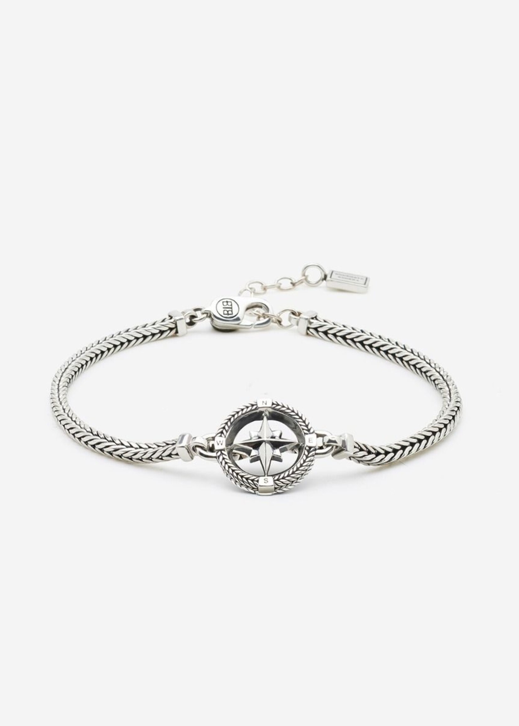 Buddha to Buddha 925 Sterling Zilveren 048 - Bracelet Barbara Mini Compass Silver
