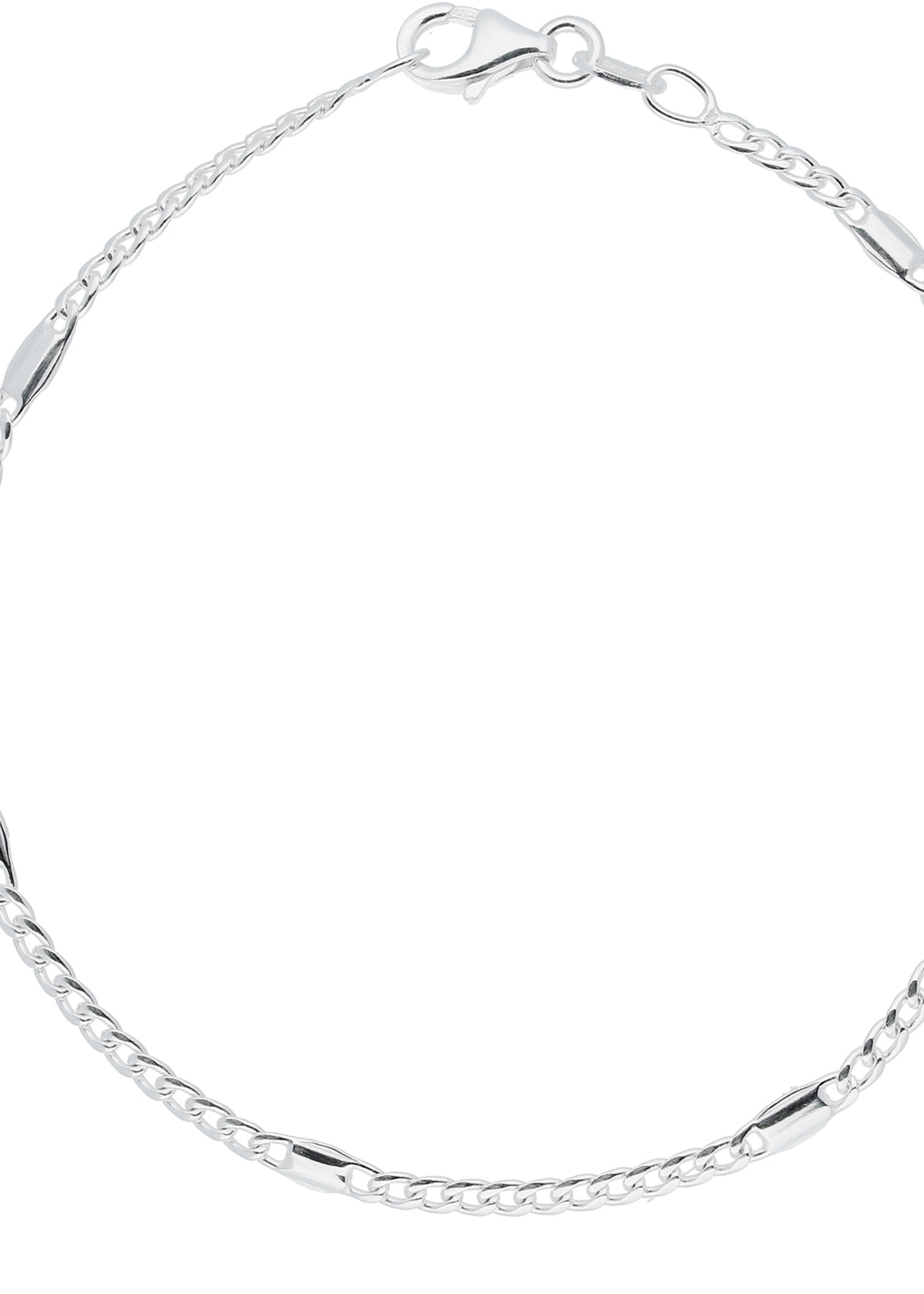 Ferrum by Tom Silver Schakelarmband Gourmet Plaat