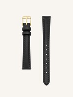 Rosefield XS Black Leather Strap