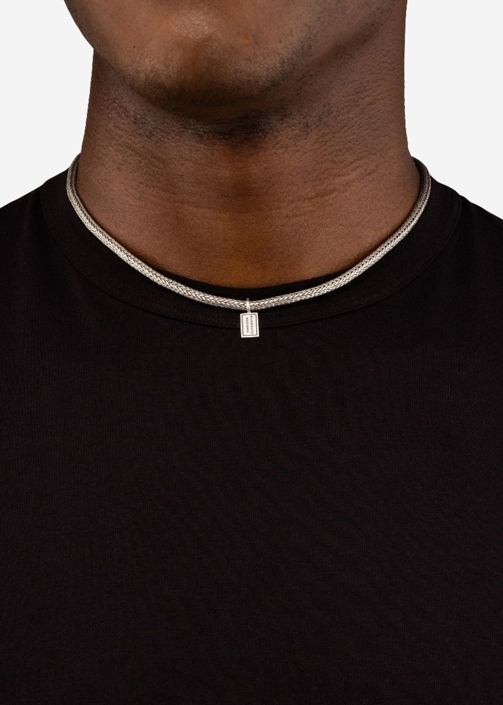 Buddha to Buddha 925 Sterling Zilveren 452 45cm - Ellen Mini Necklace Silver