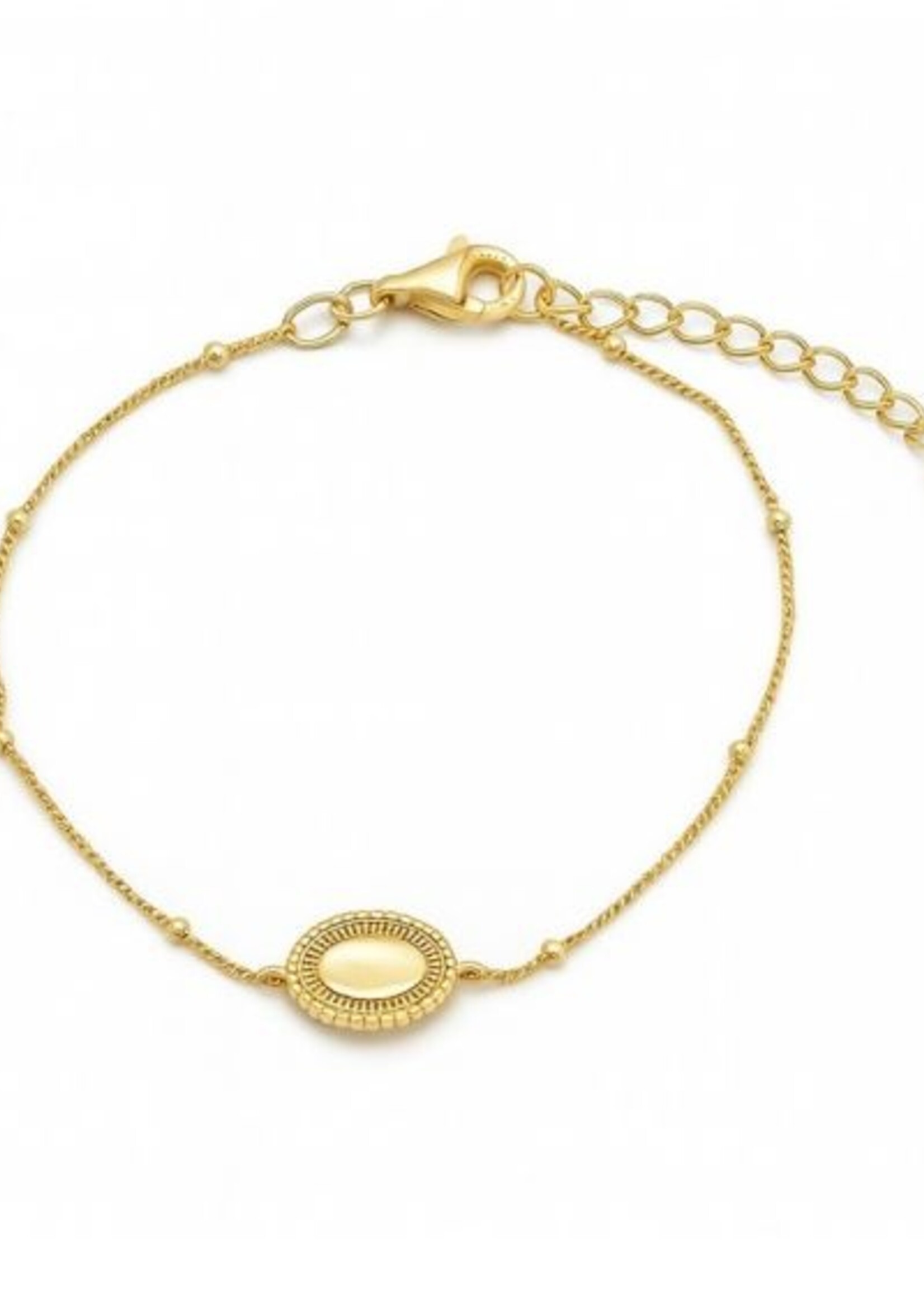Karma Bracelet ALICEE Coin Goldplated