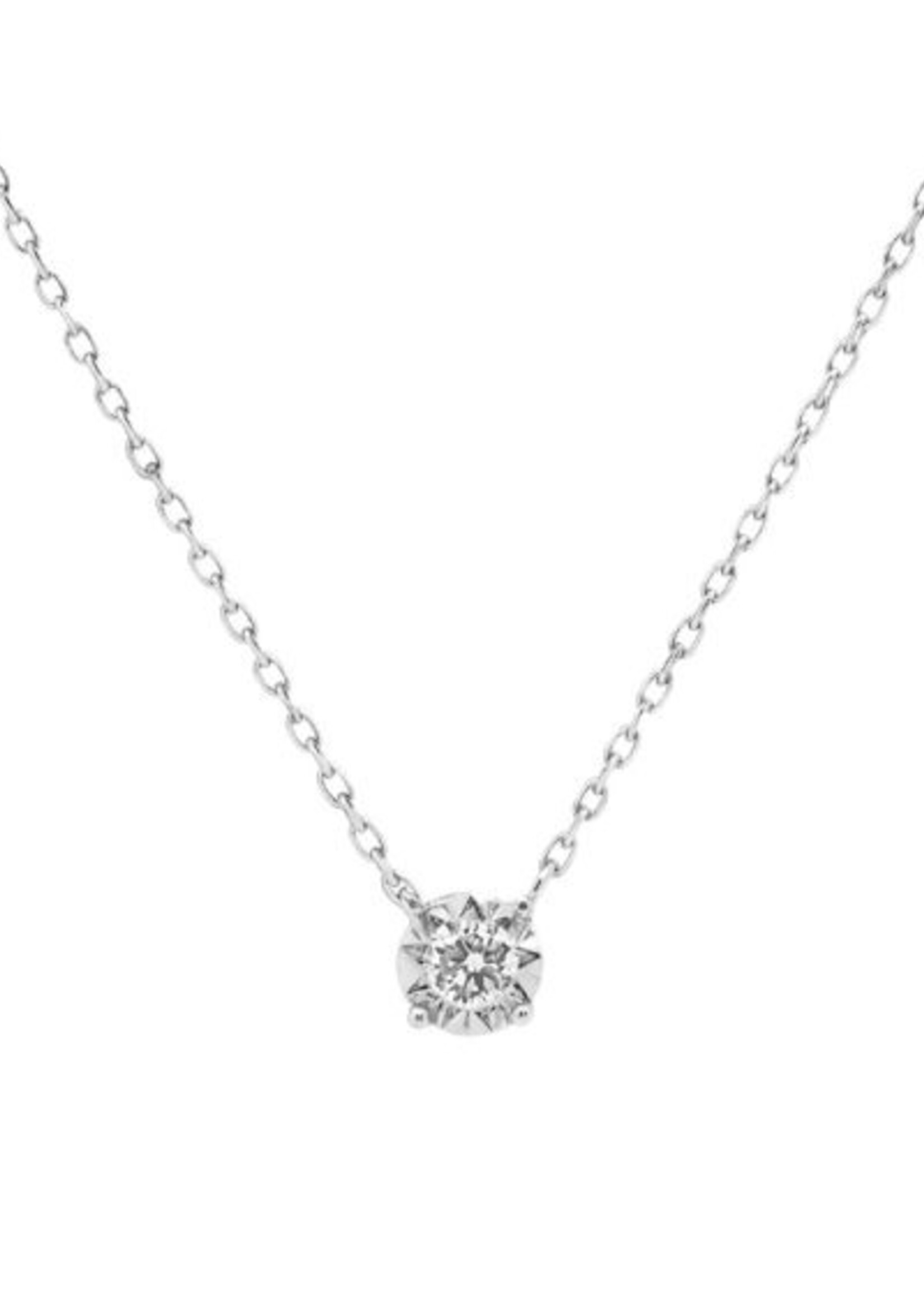 Karma Necklace LOULOU Single Zirconia