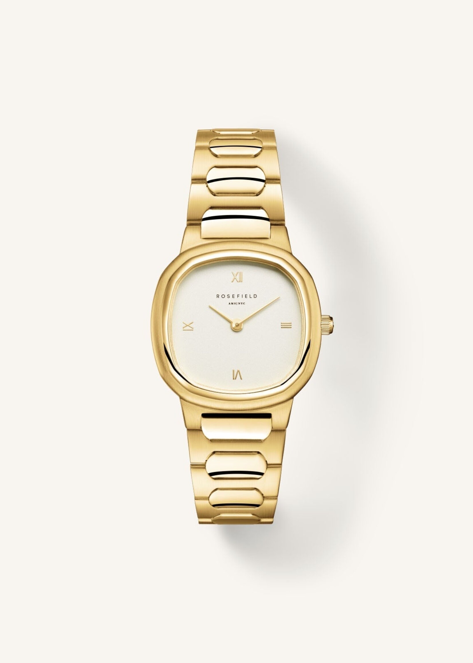 Rosefield Gaia Creme Gold Colored