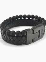 Josh Armband Heren Vintage Black 25040 vb