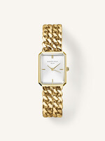 Rosefield Octagon XS Double Chain Studio Edition White Gold