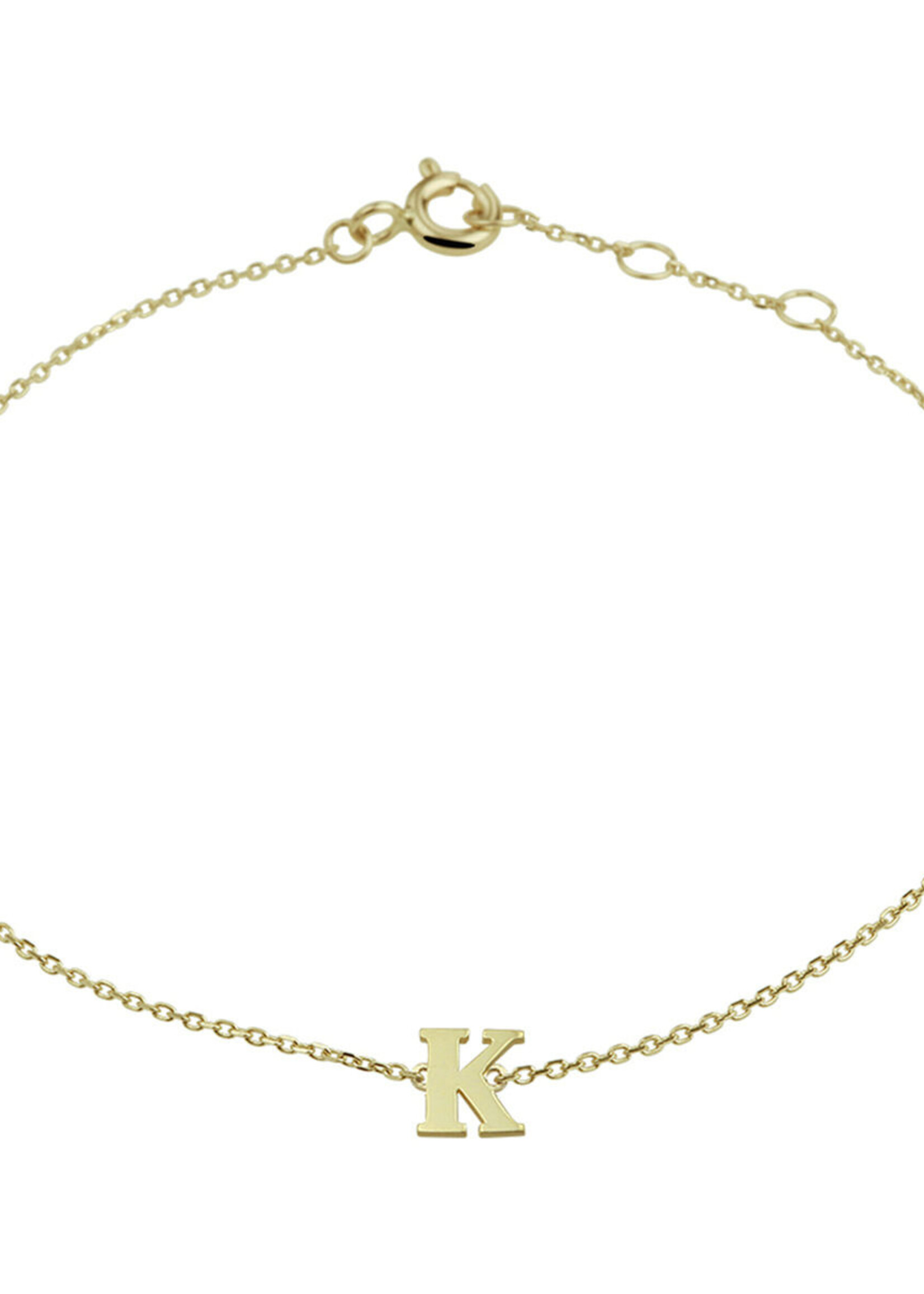 armband letter 16,5 - 17,5 - 18,5 cm