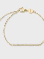 Cluse Élevé Flat Zirconia Chain Bracelet