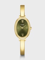 Cluse L'Ovale Watch Steel, Olive