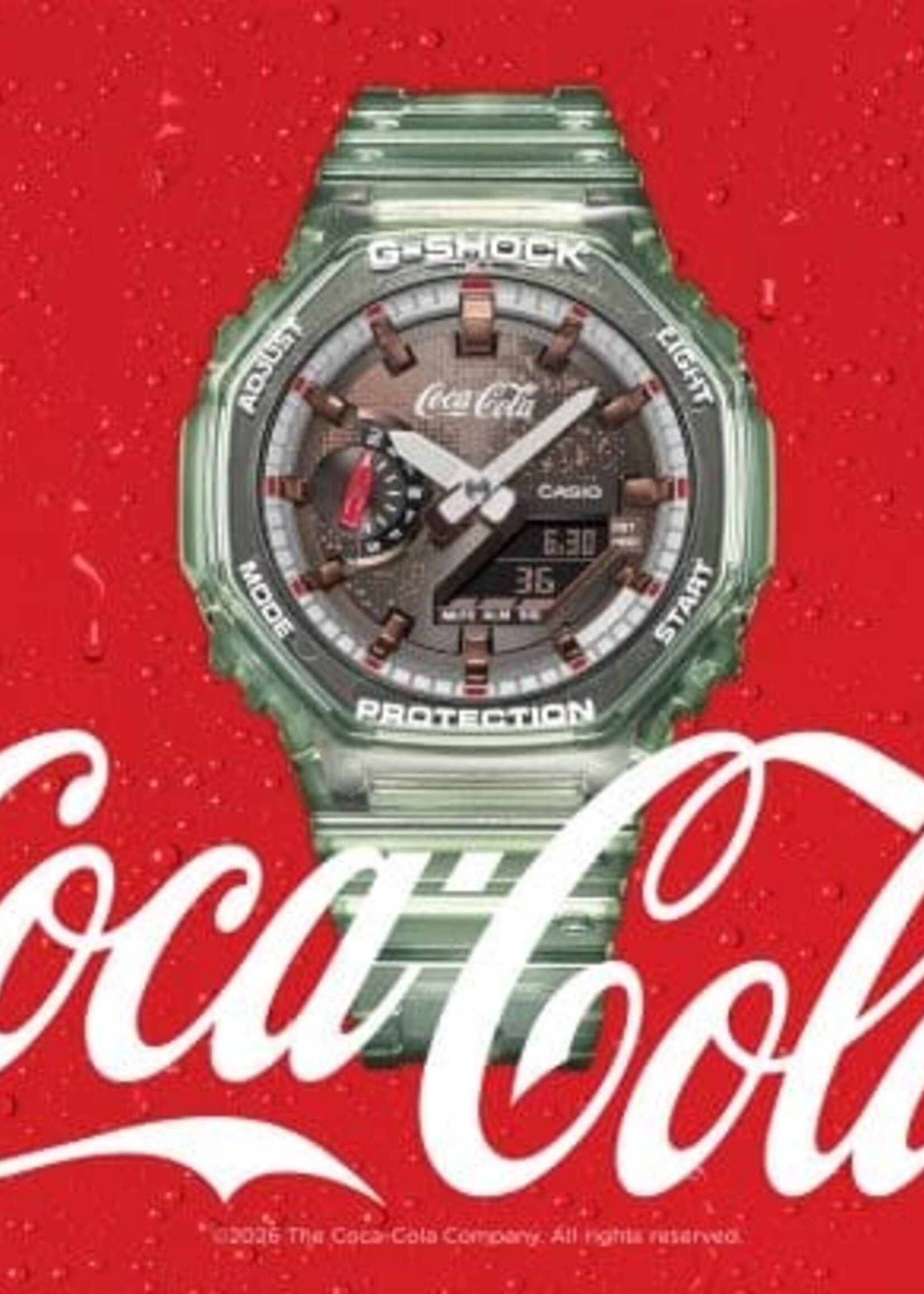 G - Shock ga-2100cc-3aer
