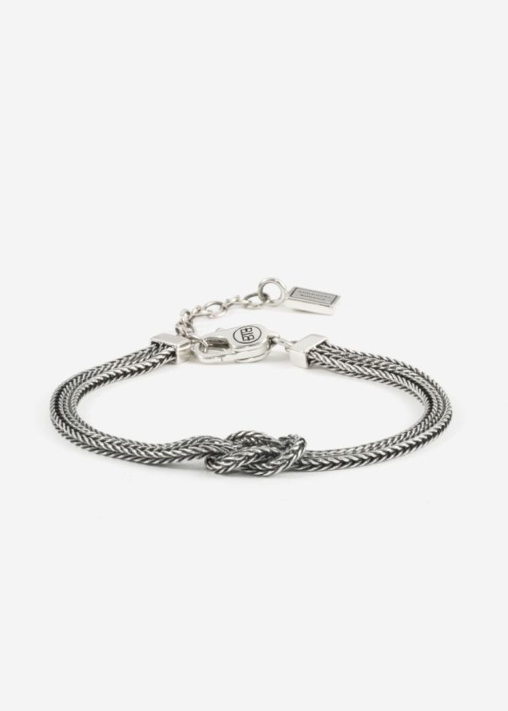 Buddha to Buddha 925 Sterling Zilveren 216 - Bracelet Barbara Mini Knot Silver
