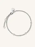 Rosefield Crystal Bracelet Silver