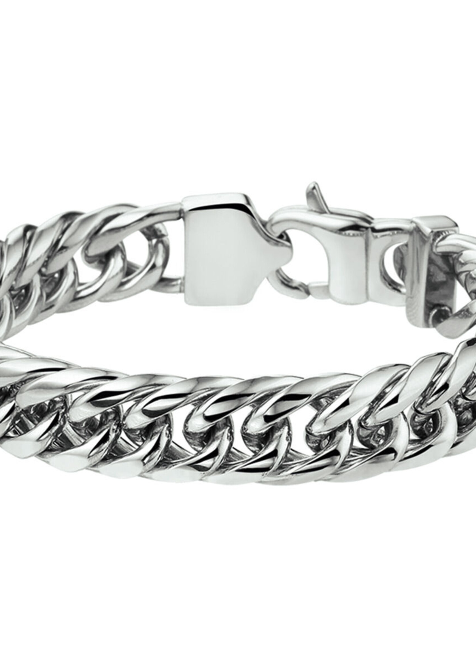 armband dubbel gourmette 11 mm