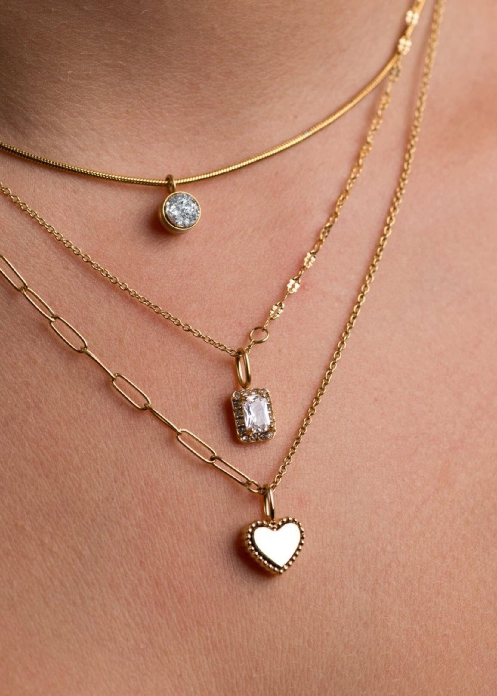 Necklace Square Slim