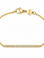 Cluse Élevé Flat Zirconia Chain Bracelet