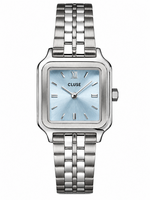 Cluse Gracieuse Petite Watch Steel, Light Blue, Silver Colour