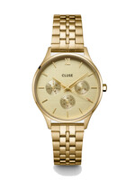 Cluse Minuit Multifunction Watch, Full Gold colour