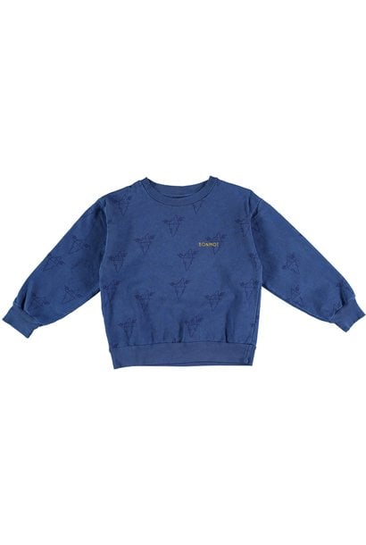 Sweatshirt - Big Icebergs Sea Blue