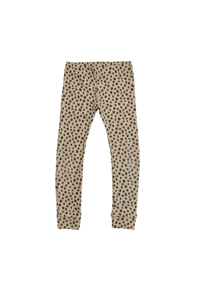 Legging kid - Animal Dot Warm Sand