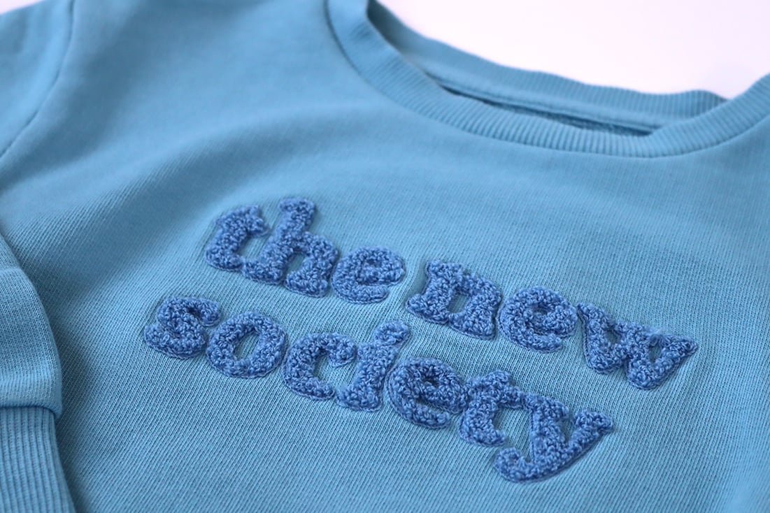 The New Society sweater - Deep Blue-2