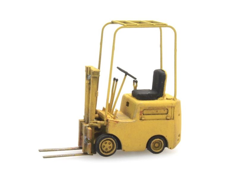 Forklift yellow